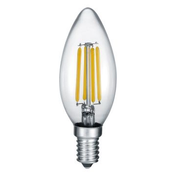 Bec LED E14, cu lumină caldă 4 W Kerze – Trio