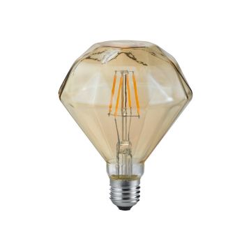 Bec LED E27, cu lumină caldă 4 W Diamant – Trio