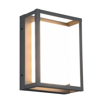 Corp de iluminat pentru exterior LED de perete (înălțime 24 cm) Witham – Trio