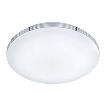 Plafonieră argintiu-lucios LED ø 35 cm Apart – Trio