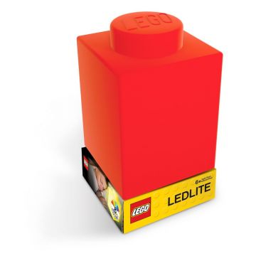 Lumină de veghe LEGO® Classic Brick, roșu