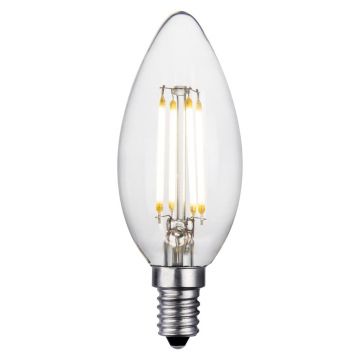 Bec E14, cu lumină caldă 2 W Standard – Fischer & Honsel