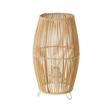 Veioză cu abajur din bambus (înălțime 29 cm) Natural Way – Casa Selección