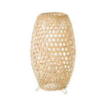 Veioză cu abajur din bambus (înălțime 36 cm) Natural Way – Casa Selección