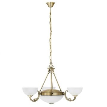 Lustra Bosco 79761, halogen, sticla, 5 x E27, 60 W, bronz, 76 cm