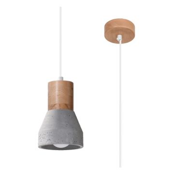 Lustră gri ø 12 cm Valentina – Nice Lamps