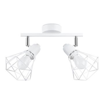 Plafonieră albă ø 10 cm Varpu – Nice Lamps