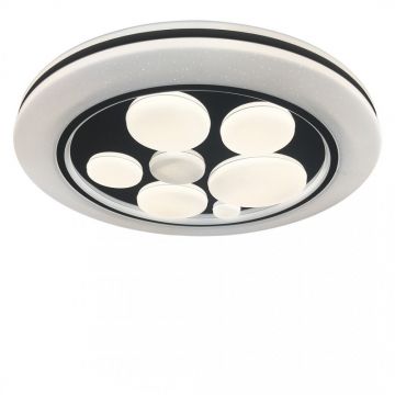 Plafoniera LED Bubbles 63925, 24 W, alb/gri,39 cm