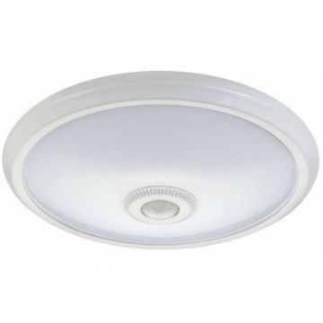 Plafoniera LED Eco Gelux, cu senzor, 15 W, 900 lm, 6500 K