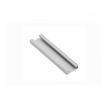 Profil aluminiu pentru banda LED SURFACE, argintiu, 2 m