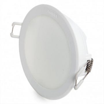 Spot rotund LED integrat Philips Meson, 23,5W, 1820 lm, A+, IP20, lumina alba, neutra 6500K, D 21,5 cm