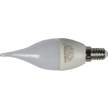 Bec Led Lumanare Fantezie E14 4W Hepol Lumina Calda