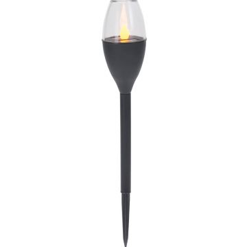 Lampa solara cu LED, de gradina, 1xLED, lumina calda,  37 cm