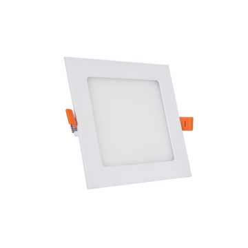 Panou LED patrat Fucida Downlight, 3W, 210 lm, lumina alba rece 6500 K