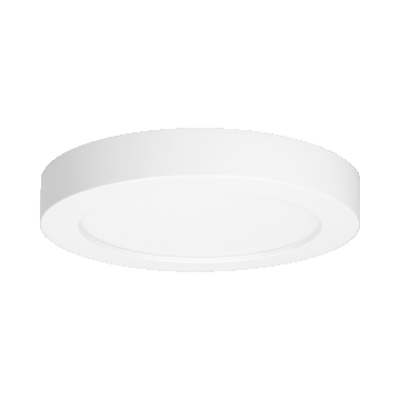 Plafoniera LED, 18W, IP20, alb opal