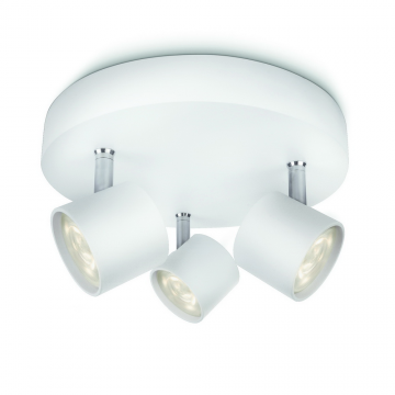 Plafoniera Philips Star plat/spiral white Selv 3X4,5W