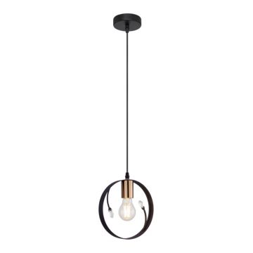 Pendul Vigo 15346-1, 1 x E27, 60W, H 1500 X D200 m, negru