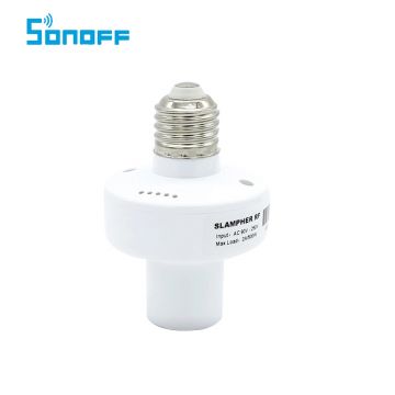 Dulie inteligenta Wi-Fi si RF E27 Sonoff