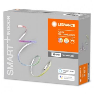 OSRAM Banda LED Ledvance SMART+ FLEX MULTICOLOR, decorative LED Strips with WiFi technology, 8.5W, 220-240V, IP20