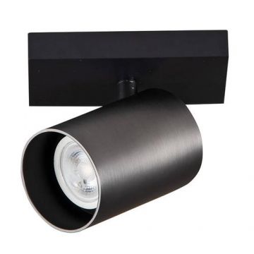 Spod LED RGB inteligent dublu Yeelight Smart Spotlight, Wi-Fi, 1xGU10, 700 lm, dimabil, lumina alba si colorata (2700-6500K), control vocal (Negru)