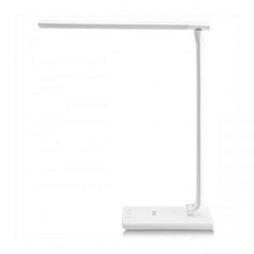 Lampa cu LED Cataleya, Port USB, Alb - Caerus Capital