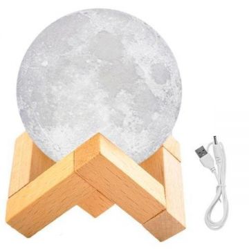 Lampa de noptiera Moon 8cm