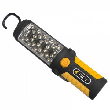 Lampa de lucru cu acumulator Troy 28052, 33+5 LEDU-uri, 12-220 V