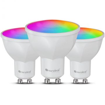 Bec Essentials Bulb, lumina alba/colorata, GU10, 5W, Peste 16M culori, Control vocal, WiFi