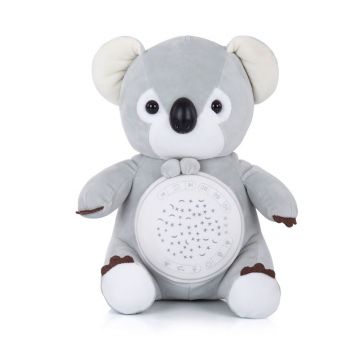 Jucarie de plus cu proiector si sunete Chipolino Koala