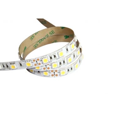 banda led smd5050 lumina rece 6000k 12v 60led/m 14.4w/m ip20 5m well