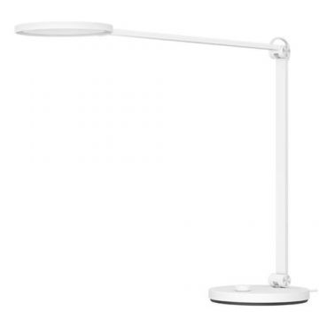 Lampa de birou Xiaomi Mi Smart LED Desk Lamp Pro, Wi-Fi/Bluetooth, 700 lumeni, 14W, tehnologie anti-albastru (Alb)