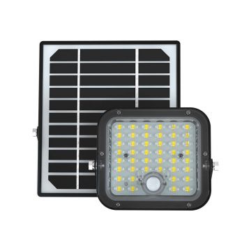 Proiector Solar LED 1500lm, Telecomanda, Senzor miscare