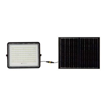 Proiector Solar LED 1800lm, Telecomanda, Culoare 6400K