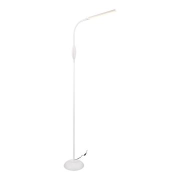 Lampadar alb LED (înălțime 145 cm) Toro – Trio