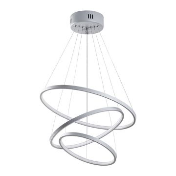 Lustră gri LED ø 50 cm Simit – Opviq lights