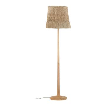 Lampadar în culoare naturală cu abajur din ratan (înălțime 160 cm) Kakasi – Bloomingville