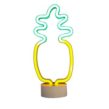 Decorațiune luminoasă neon albă Pineapple – Hilight