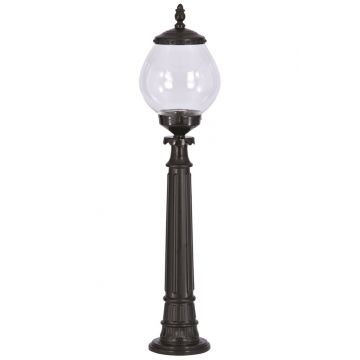 Lampadar de exterior 68194 Negru 95x25 cm