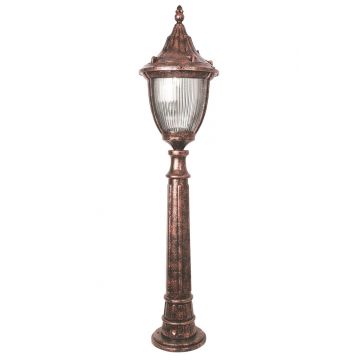 Lampadar de exterior M1B Negru 105x30 cm