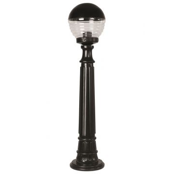 Lampadar de exterior M1B Negru 90x20 cm