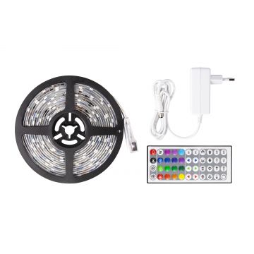 banda led well smd5050 rgb digital 24v 30led/m 5m cu driver 24w