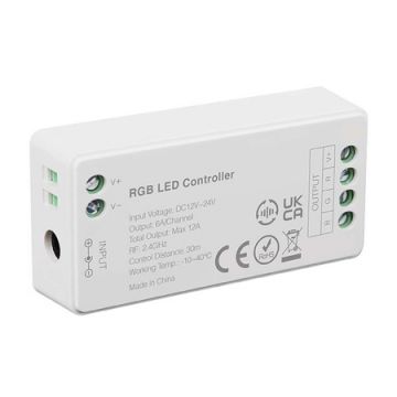 CONTROLLER BANDA LED RGB + ALB WI-FI