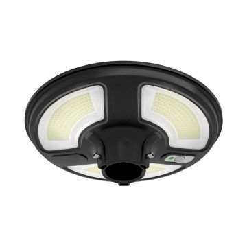 Lampa solara LED 1500lm, Telecomanda, Senzor miscare, 6400K