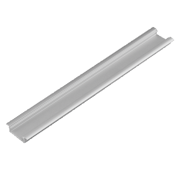 Profil aluminiu LL-03, pentru benzi LED, ingropat, aluminiu natural, 3 m