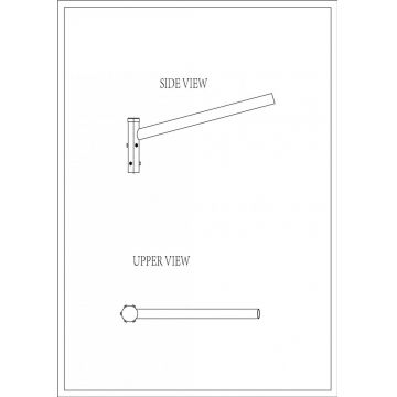 Brat Simplu Drept 0.5m