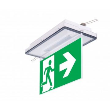 Lampa Exit Vella LED 6W, 1h, IP65, Intelight