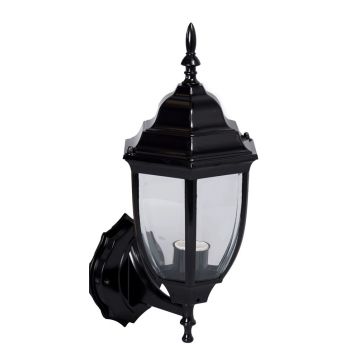 Lampa Gradina Corint Negru 1xE27 60W IP44