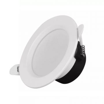 Spot LED Techstar® ST1, Alb, Putere 5W, Culoare Lumina 3 Nuante, Alb Rece, Cald, Neutru, Diametru 10cm, CRI 80+