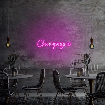 Aplica de Perete Neon Champagne