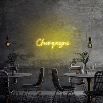 Aplica de Perete Neon Champagne